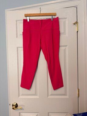 Athleta Active/Yoga Pants (Pink)- XL